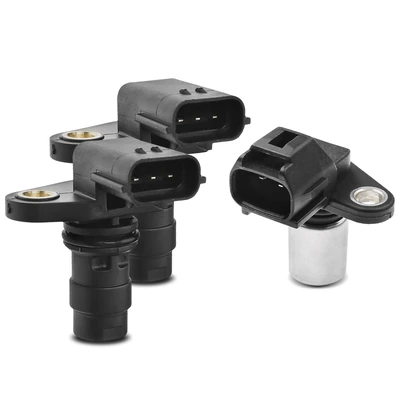 2 Pcs Camshaft & 1 Pc Crankshaft Position Sensor