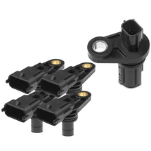 4 Pcs Camshaft & 1 Pc Crankshaft Position Sensor for 2010 Buick Enclave