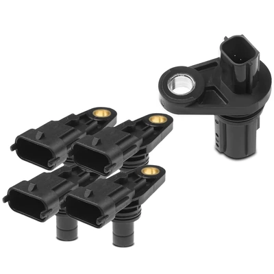 4 Pcs Camshaft & 1 Pc Crankshaft Position Sensor