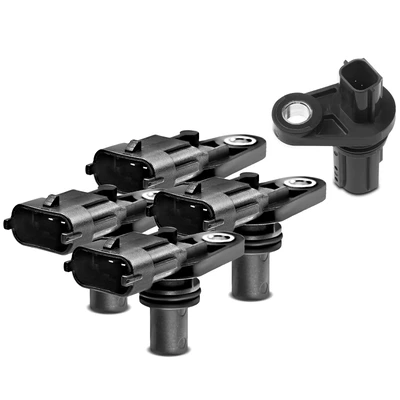 4 Pcs Camshaft & 1 Pc Crankshaft Position Sensor