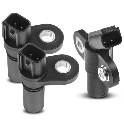 2 Pcs Camshaft & 1 Pc Crankshaft Position Sensor