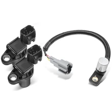 2 Pcs Camshaft & 1 Pc Crankshaft Position Sensor