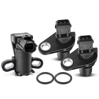 2 Pcs Camshaft & 1 Pc Crankshaft Position Sensor