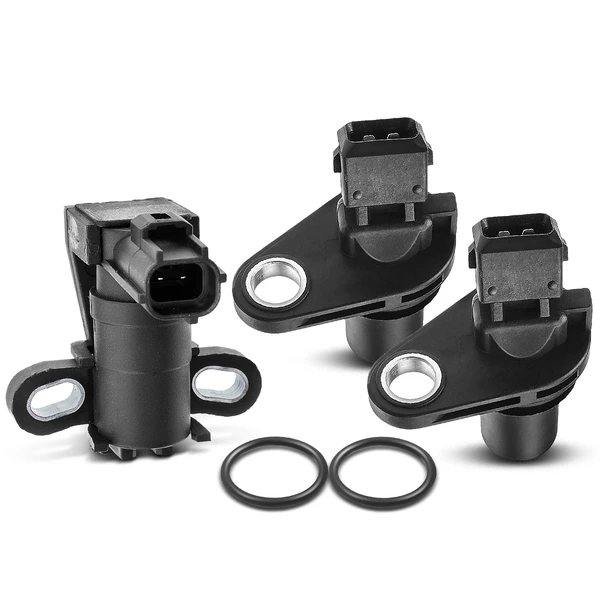2 Pcs Camshaft & 1 Pc Crankshaft Position Sensor for Ford Focus 2003-2004 L4 2.3L