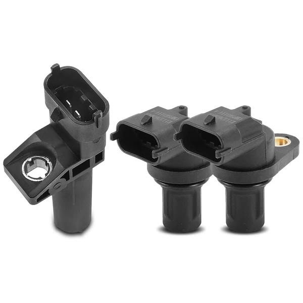 2 Pcs Camshaft & 1 Pc Crankshaft Position Sensor for Mercedes-Benz C250 S600 SLK250