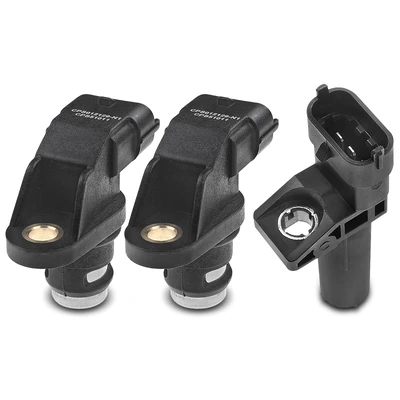 2 Pcs Camshaft & 1 Pc Crankshaft Position Sensor