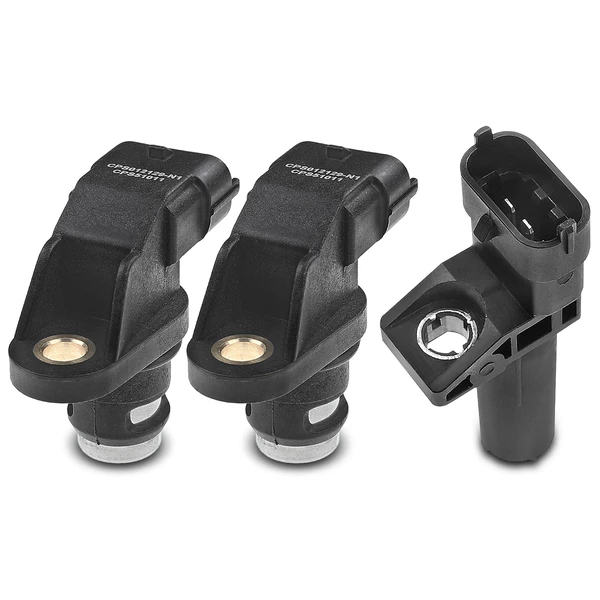 2 Pcs Camshaft & 1 Pc Crankshaft Position Sensor for Mercedes-Benz W204 W205 SLK250