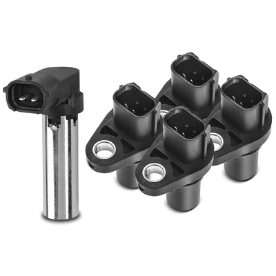 4 Pcs Camshaft & 1 Pc Crankshaft Position Sensor