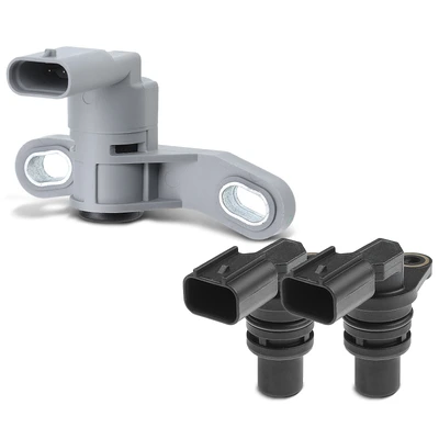 2 Pcs Camshaft & 1 Pc Crankshaft Position Sensor