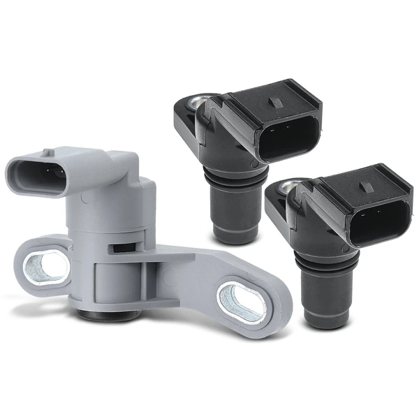 2 Pcs Camshaft & 1 Pc Crankshaft Position Sensor for 2013-2016 Ford Fusion