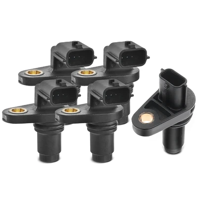 4 Pcs Camshaft & 1 Pc Crankshaft Position Sensor