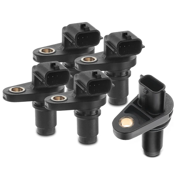 4 Pcs Camshaft & 1 Pc Crankshaft Position Sensor for 2013-2017 Nissan Quest