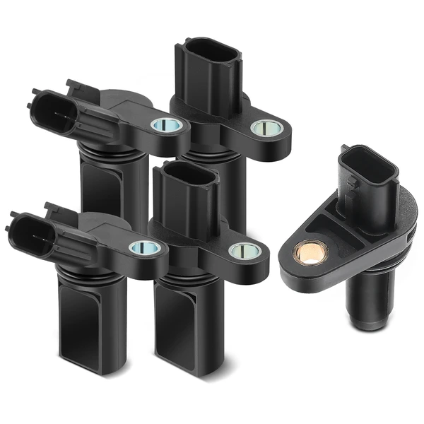 4 Pcs Camshaft & 1 Pc Crankshaft Position Sensor for 2020 Nissan Frontier 3.8L V6