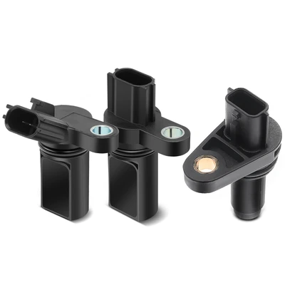 2 Pcs Camshaft & 1 Pc Crankshaft Position Sensor