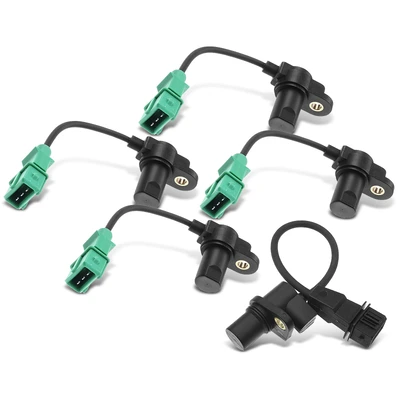 4 Pcs Camshaft & 1 Pc Crankshaft Position Sensor