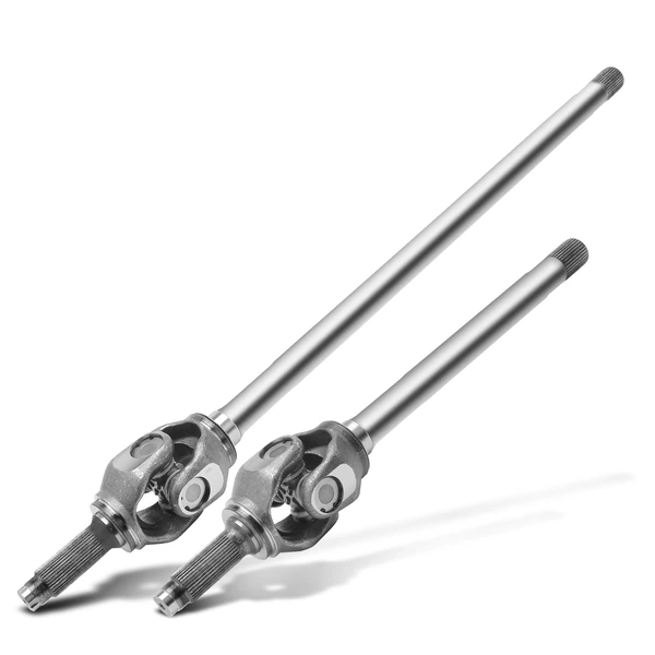 2 Pcs Front CV Axle Shaft Assembly for 2008-2010 Dodge Ram 5500