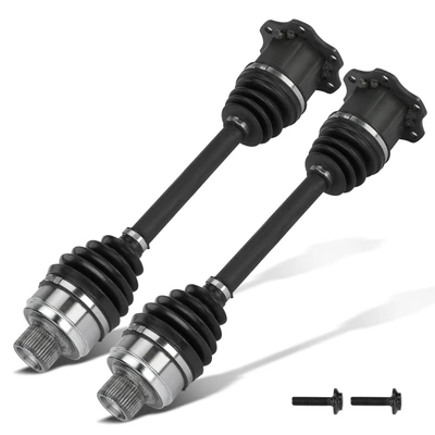2 Pcs Front CV Axle Shaft Assembly