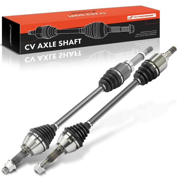 2-Pc CV Axle Shaft Assembly Front Driver & Passenger A-Premium APCVA2895