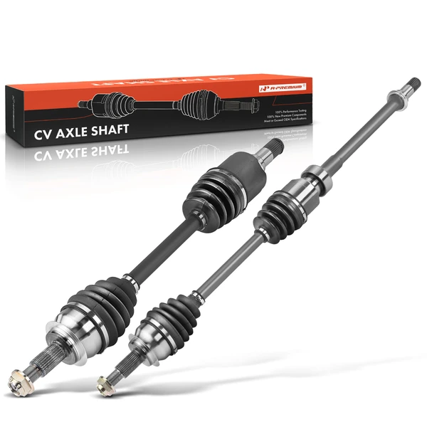 2-Pc CV Axle Shaft Assembly Front Driver & Passenger A-Premium APCVA2550