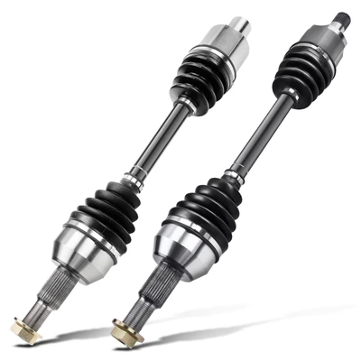 2 Pcs Front CV Axle Shaft Assembly