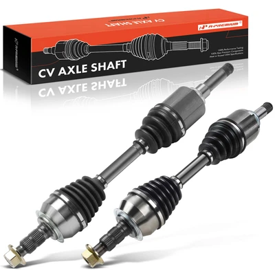 2 Pcs Front CV Axle Shaft Assembly