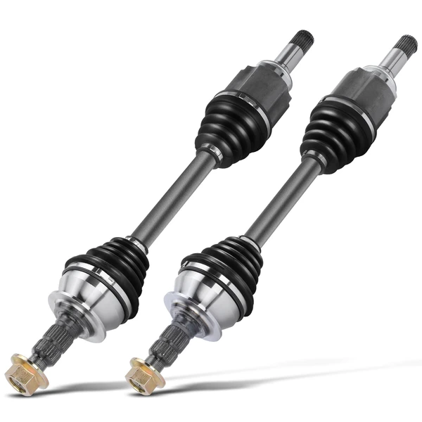 2-Pc CV Axle Shaft Assembly Front Driver & Passenger A-Premium APCVA2512
