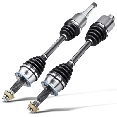 2 Pcs Front CV Axle Shaft Assembly