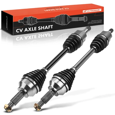 2 Pcs Front CV Axle Assembly