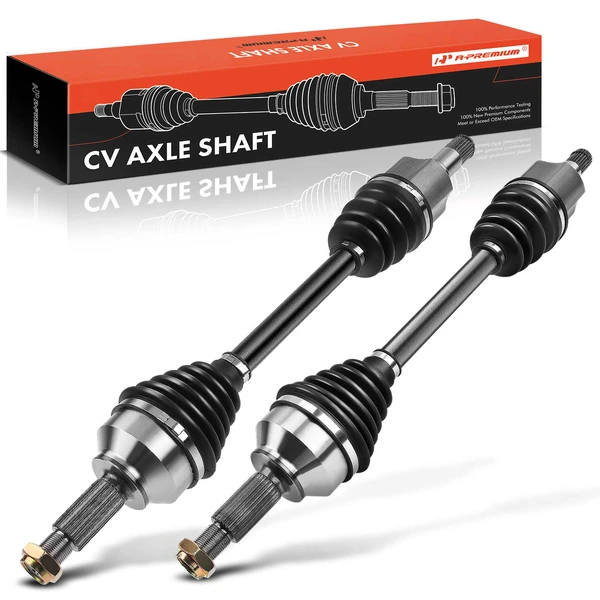 2-Pc CV Axle Shaft Assembly Front Driver & Passenger A-Premium APCVA2585