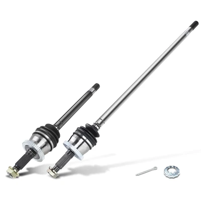 2 Pcs Front CV Axle Shaft Assembly