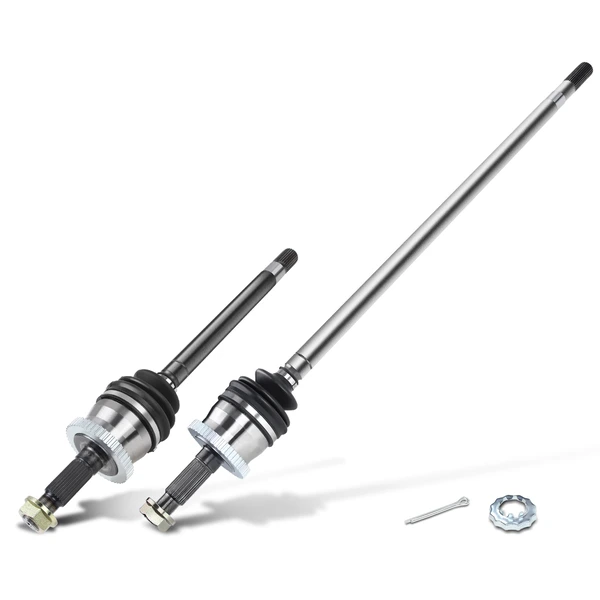 2-Pc CV Axle Shaft Assembly Front Driver & Passenger A-Premium APCVA2595