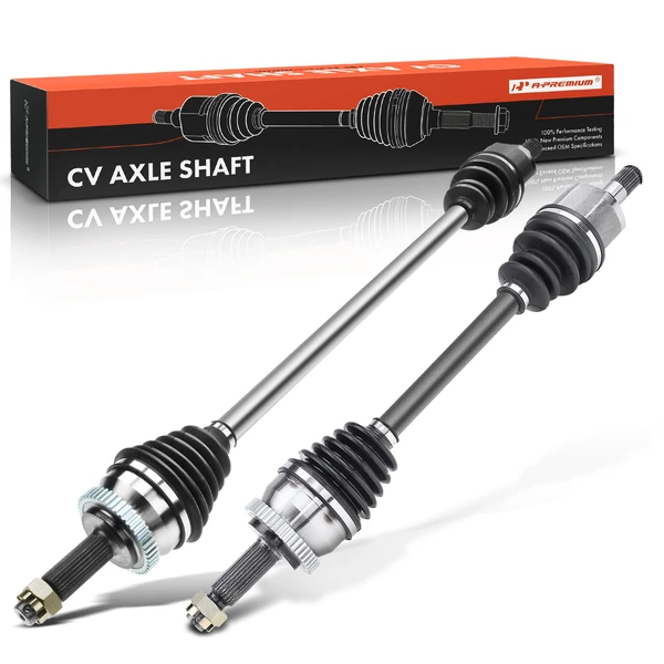 2-Pc CV Axle Shaft Assembly Front Driver & Passenger A-Premium APCVA2598