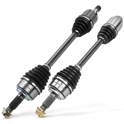 2 Pcs Front CV Axle Shaft Assembly
