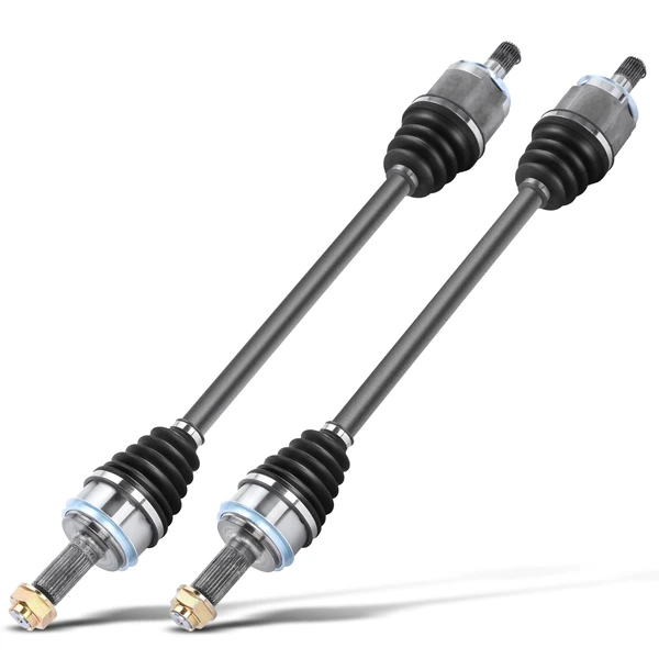 2-Pc CV Axle Shaft Assembly Rear Driver & Passenger A-Premium APCVA2481