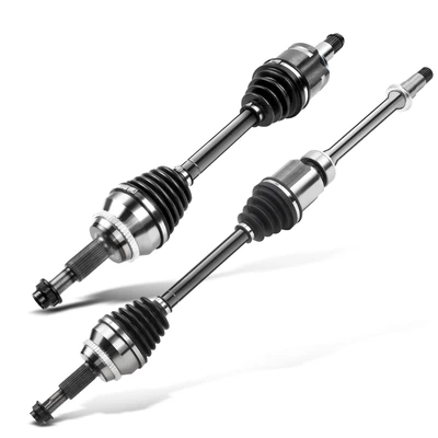 2 Pcs Front CV Axle Shaft Assembly