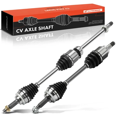 2 Pcs Front CV Axle Shaft Assembly