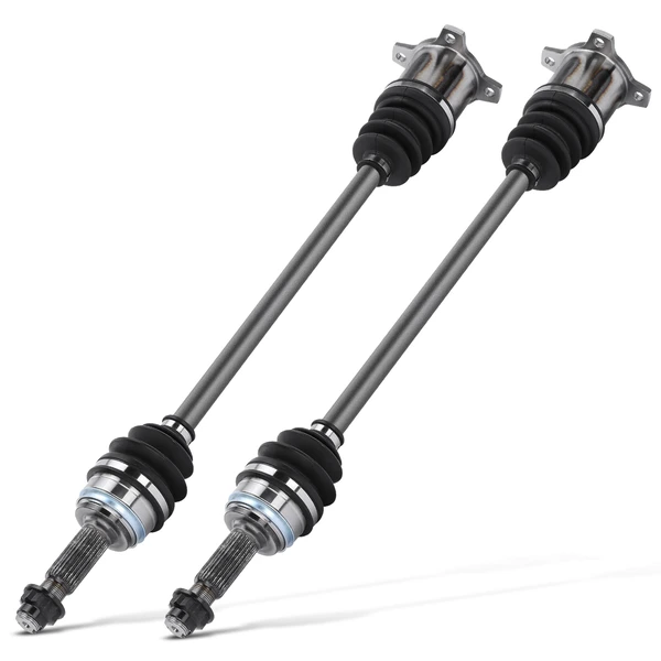 2-Pc CV Axle Shaft Assembly Rear Driver & Passenger A-Premium APCVA2513