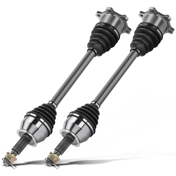 2-Pc CV Axle Shaft Assembly Rear Driver & Passenger A-Premium APCVA2514