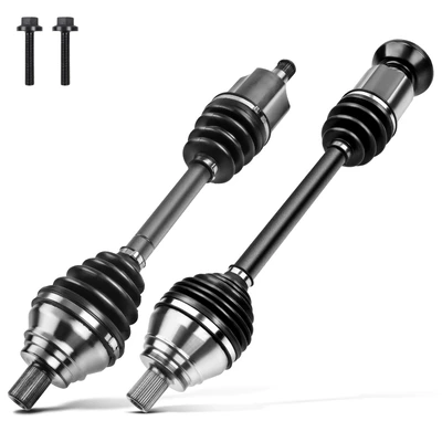 2 Pcs Front CV Axle Shaft Assembly