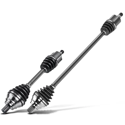 2 Pcs Front CV Axle Shaft Assembly