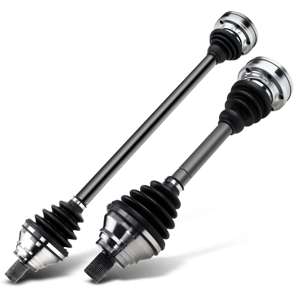 2 Pcs Front CV Axle Shaft Assembly for 2006-2013 Audi A3