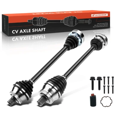 2 Pcs Front CV Axle Shaft Assembly