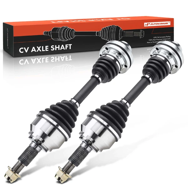 2-Pc CV Axle Shaft Assembly Front Driver & Passenger A-Premium APCVA1294