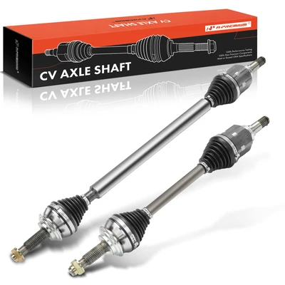 2 Pcs Front CV Axle Shaft Assembly