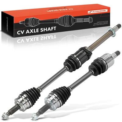 2 Pcs Front CV Axle Shaft Assembly
