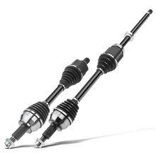 2 Pcs Front CV Axle Shaft Assembly for Land Rover Range Rover Evoque 12-17