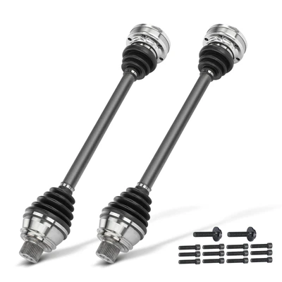 2 Pcs Rear CV Axle Shaft Assembly