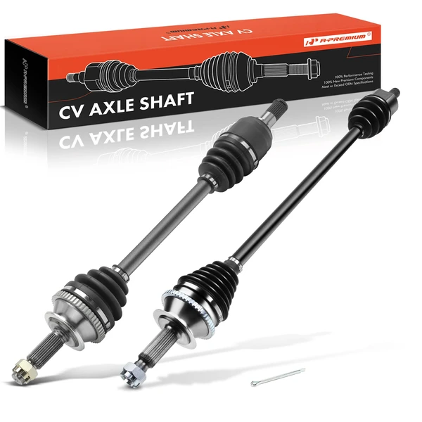 2-Pc CV Axle Shaft Assembly Front Driver & Passenger A-Premium APCVA2893