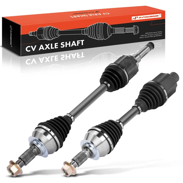 2-Pc CV Axle Shaft Assembly Front Driver & Passenger A-Premium APCVA2913