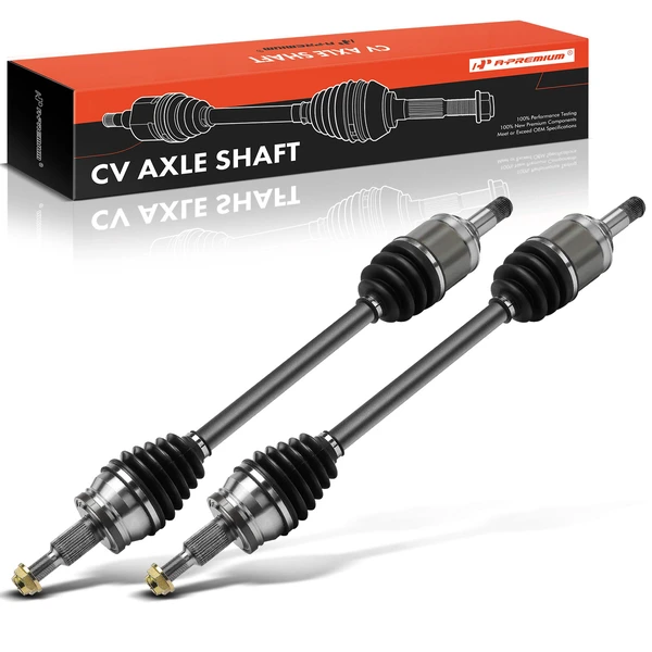 2-Pc CV Axle Shaft Assembly Rear Driver & Passenger A-Premium APCVA2879